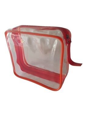 Sol De Janeiro Crystal Clear PVC Travel Toiletry Bag Cosmetic